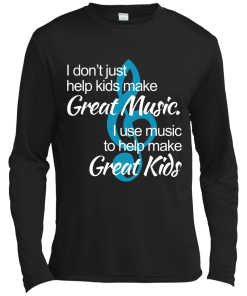 I use music to help great kids - T shirt