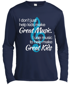 I use music to help great kids - T shirt