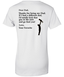 Thanks for being my Dad. T shirt Gifts for Dad, T shirt, tank top