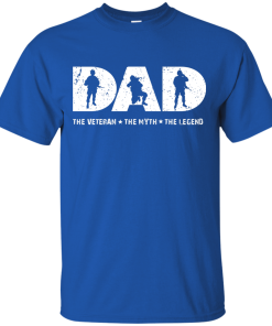Dad,the veteran,the legend, T shirt, Tank top