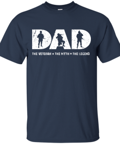 Dad,the veteran,the legend, T shirt, Tank top