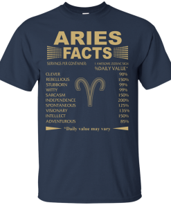 Aries Facts T shirt, Interesting Facts About Aries Zodiac