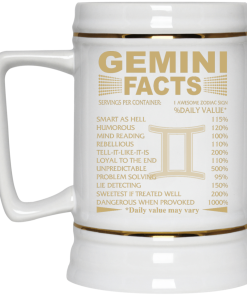 Best Gemini Facts Mug, Gemini Mug