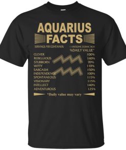 Aquarius Zodiac T Shirt, Aquarius Facts Tank Top