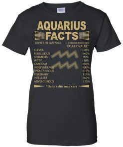 Aquarius Zodiac T Shirt, Aquarius Facts Tank Top