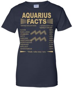 Aquarius Zodiac T Shirt, Aquarius Facts Tank Top