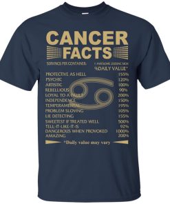 Cancer Zodiac T Shirt, Cancer Facts Tank Top