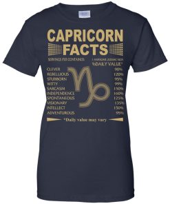 Capricorn Zodiac T Shirt, Capricorn Facts Shirt - Tank Top