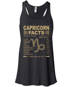 Capricorn Zodiac T Shirt, Capricorn Facts Shirt - Tank Top