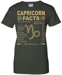 Capricorn Zodiac T Shirt, Capricorn Facts Shirt - Tank Top