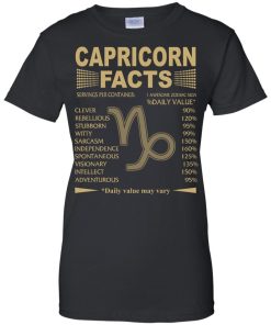 Capricorn Zodiac T Shirt, Capricorn Facts Shirt - Tank Top