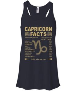 Capricorn Zodiac T Shirt, Capricorn Facts Shirt - Tank Top