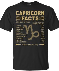 Capricorn Zodiac T Shirt, Capricorn Facts Shirt - Tank Top