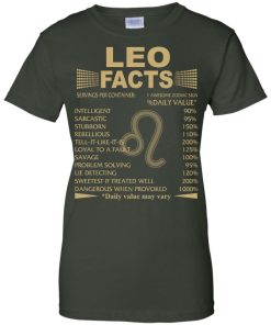 LEO Zodiac T Shirt, Leo Facts T Shirt - Tank Top