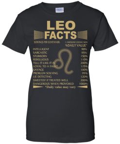 LEO Zodiac T Shirt, Leo Facts T Shirt - Tank Top