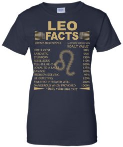 LEO Zodiac T Shirt, Leo Facts T Shirt - Tank Top