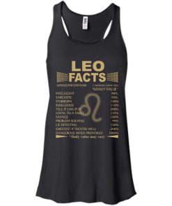 LEO Zodiac T Shirt, Leo Facts T Shirt - Tank Top