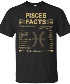 Pisces Zodiac T Shirt, Pisces Facts T Shirt - Tank Top