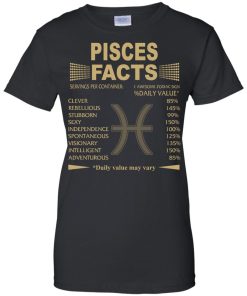 Pisces Zodiac T Shirt, Pisces Facts T Shirt - Tank Top