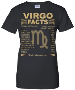 Virgo Zodiac T Shirt, Virgo Facts T Shirt - Tank Top
