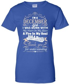 I am a December girl birth day T-shirt gift