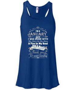 I am a January girl birth day T-shirt gift