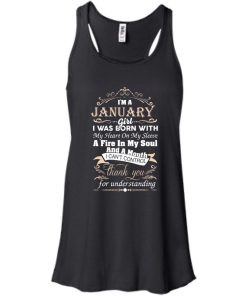 I am a January girl birth day T-shirt gift