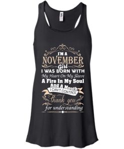 I am a November girl birth day T-shirt gift