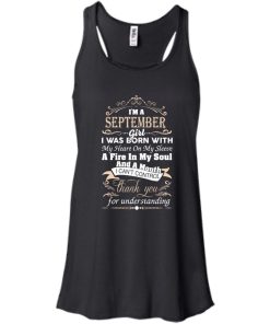 I am a September girl birth day T-shirt gift