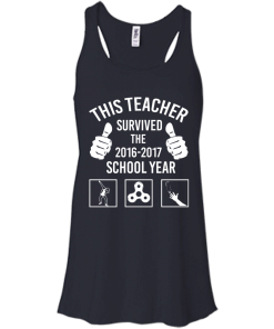 This Teacher survived the 2016 2017 school year t-shirt, tank top