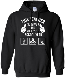 This Teacher survived the 2016 2017 school year t-shirt, tank top