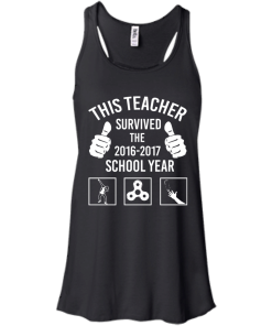 This Teacher survived the 2016 2017 school year t-shirt, tank top