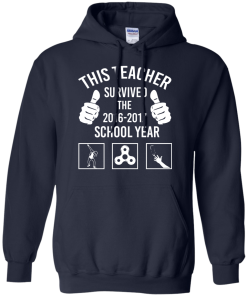 This Teacher survived the 2016 2017 school year t-shirt, tank top
