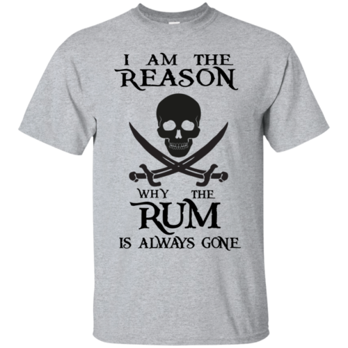 I am the reason why the rum is always gone Tshirt,Tank top RobinPlaceFabrics Reviews on