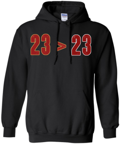 23 Greater than 23 T-shirt, LeBron Greater Than Jordan T-shirt,Tank top & Hoodies