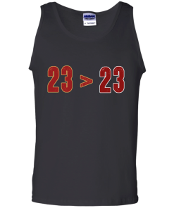 23 Greater than 23 T-shirt, LeBron Greater Than Jordan T-shirt,Tank top & Hoodies