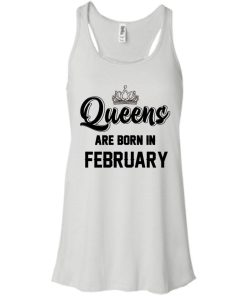 Queens are born in february T-shirt,Tank top & Hoodies