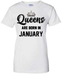 Queens are born in january T-shirt,Tank top & Hoodies