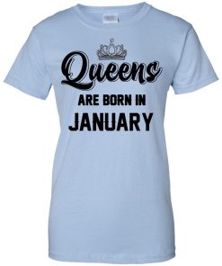 Queens are born in january T-shirt,Tank top & Hoodies